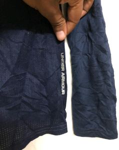 Under Armour Blue Long Sleeve T Shirt