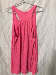 Pink tank top