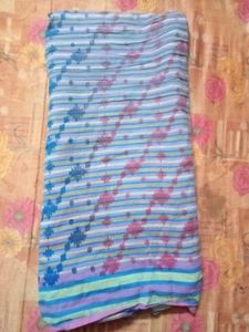 Striped Cotton Saree