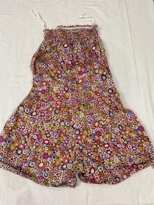 Printed floral jumpsuit