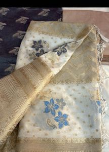 Banarasi Blue Suit