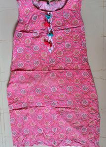 A Cute Pink Kurta