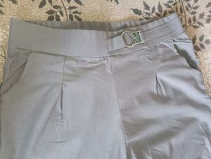 Stylish Grey Casual Pants