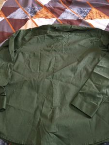 Military Green Colour Shirt
