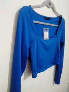 With Tag Crop Top💙