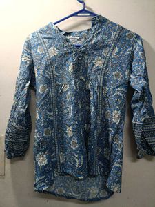 Beutiful Blue Tunic