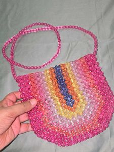 Beaded Crossbody Bag