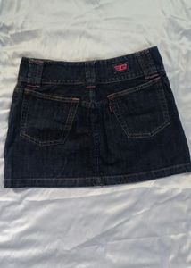Denim Mini Skirt