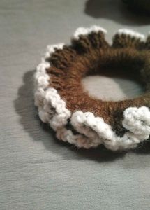 Crocheted Hair Scrunchie