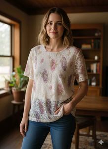 Floral Lace Top