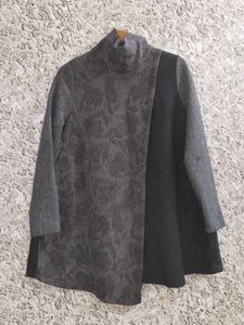 Unique Asymmetrical Tunic Top