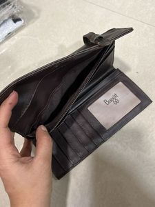 Elegant Copper Brown 3 fold Wallet