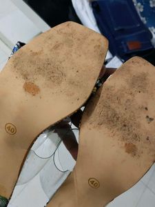 Snakeskin Print Heels