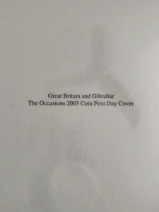 Occasions 2003 Coin  First day Cover