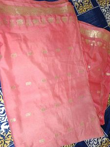 Silk Saree With Bodar