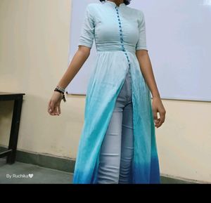 Long Front cut Kurti