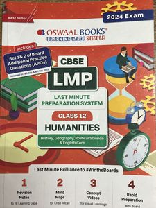 Cbse Last Minute Preparation Class 12 Humanities