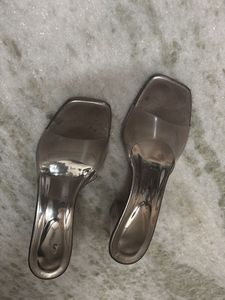 Clear Strap Heels