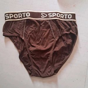 Sporto Branded Soft Cotton Brief For Men