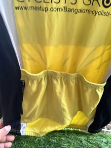 Green Yellow Full Sleeve Cycling Jersey