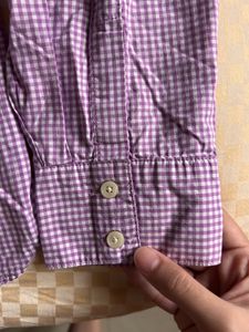 GAP Women Checquered Formal Shirt
