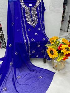 Elegant gotta patti suit