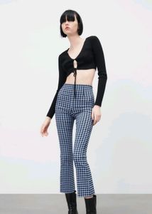 Zara High Waisted Flare Trouser