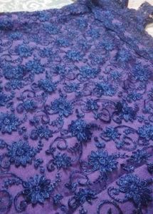 Elegant Purple Kurta