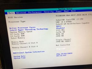 Intel Desktop Board With I3 Processor Working