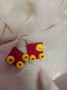 A Combo Of Terracotta Jewelry Set