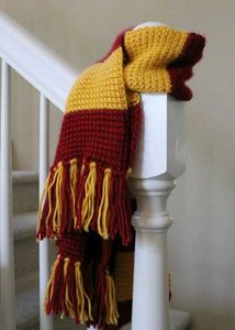 Striped crochet Scarf