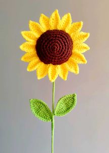 Crochet Sunflower Sunshine
