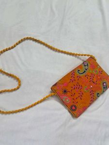 Handmade Embroidered Sling Bag Ethnic Style ✨️
