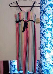 Cute Summer Multicolour Jumpsuit😻