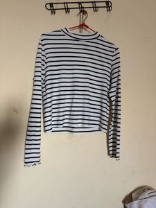 Striped Long Sleeve Top