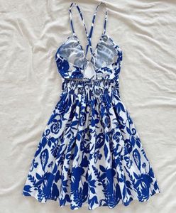 Blue Floral Sundress