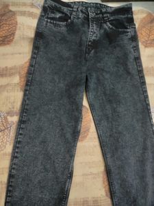 charcoal black straight fit jeans for women girls
