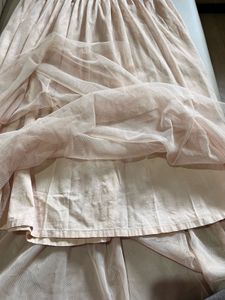 Elegant Pink Tulle Skirt