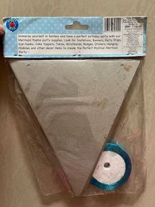 Kids Mermaid Party Banner