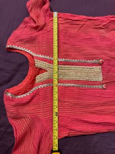 Coral Kurti Set