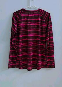 💜 Mauve Dry-fit (Brand- 2Go) Long Sleeve T-shirt