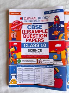 Oswaal Sample Paper Maths And Science Class 10