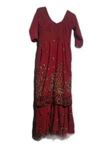 Elegant Maroon Kurta Set