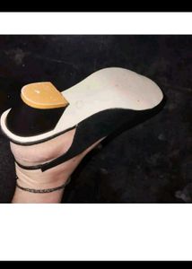 Black Slingback Heel