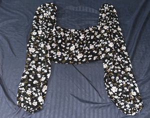Black Crop Top