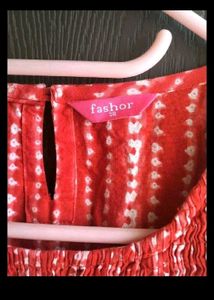 Fashor Mirror Kurta+ Chikankari Pants