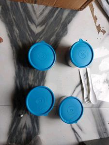 NEW CELLO SET OF 4 TIFFIN BOX