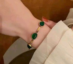 Stainless Steel Gold Color Snake Chain Bracelet