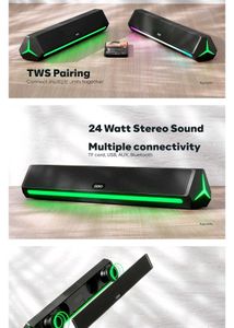 🔊 Govo Soundbar (25 Watt) - Like New  RGB Sync