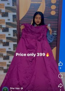 Elegant Purple Party Dress